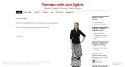Desktop Screenshot of flamencojane.com